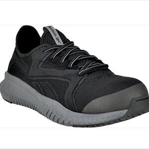 Reebok‎ Flexagon 3.0 Composite Toe Black Mesh Work Shoes Women US 7.5W